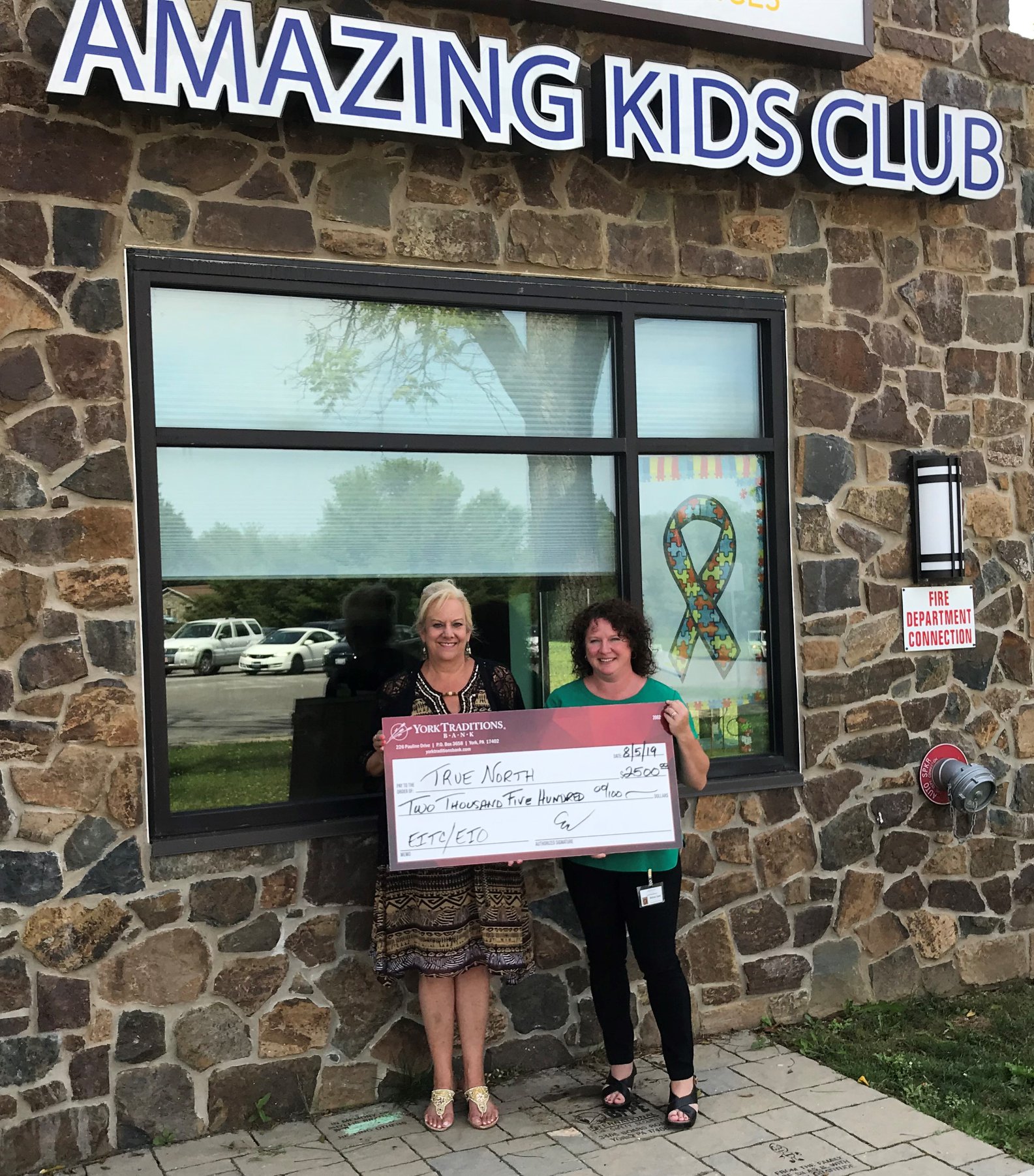 Our Director of Administrative Services, Melissa Speal, receiving a $2500 check as part of PA's EITC Program Our Director of Administrative Services, Melissa Speal, receiving a $2500 check as part of PA's EITC Program