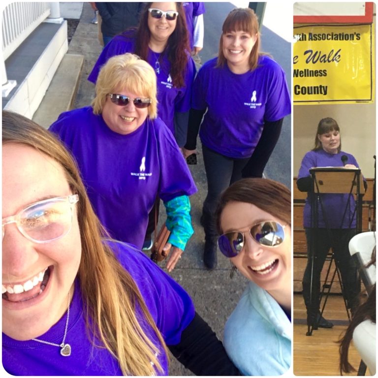 The TrueNorth McConnellsburg team participated in the Fulton COunty Mental Health Association's Walk the Walk event The TrueNorth McConnellsburg team participated in the Fulton COunty Mental Health Association's Walk the Walk event