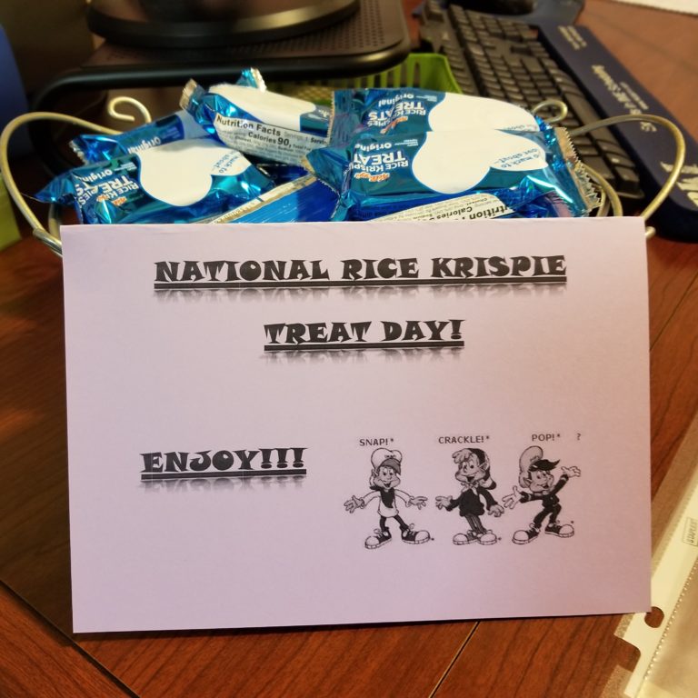 National Rice Krispies Treat Day
